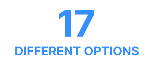 17 options